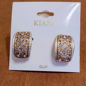 NWT KIANA CLIP EARRINGS